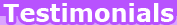 testimonials